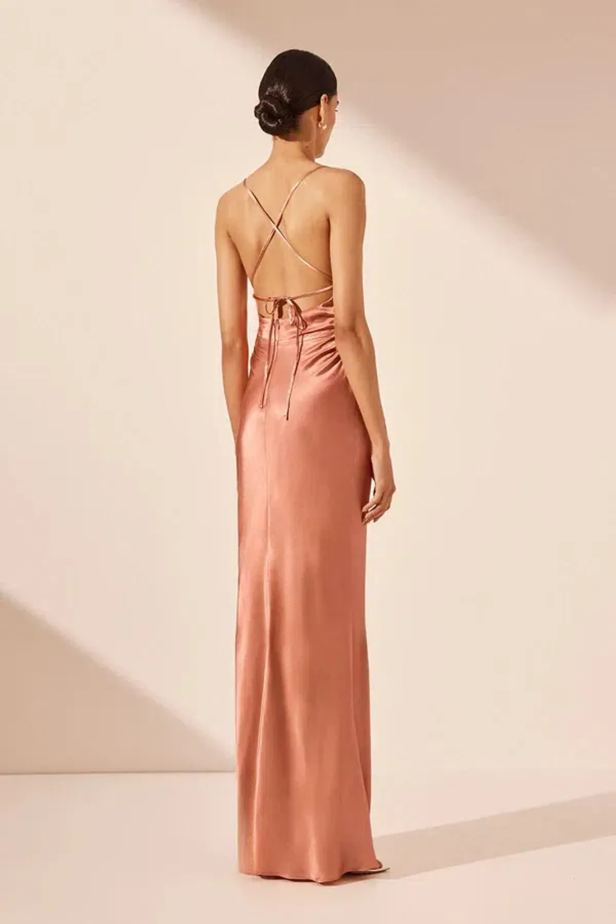 Shona Joy La Lune Lace Back Maxi Dress - Image 4