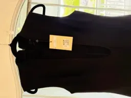 Carla Zampatti Castro Black Plunge Gown - Size 6 for rent on The Volte - image 4