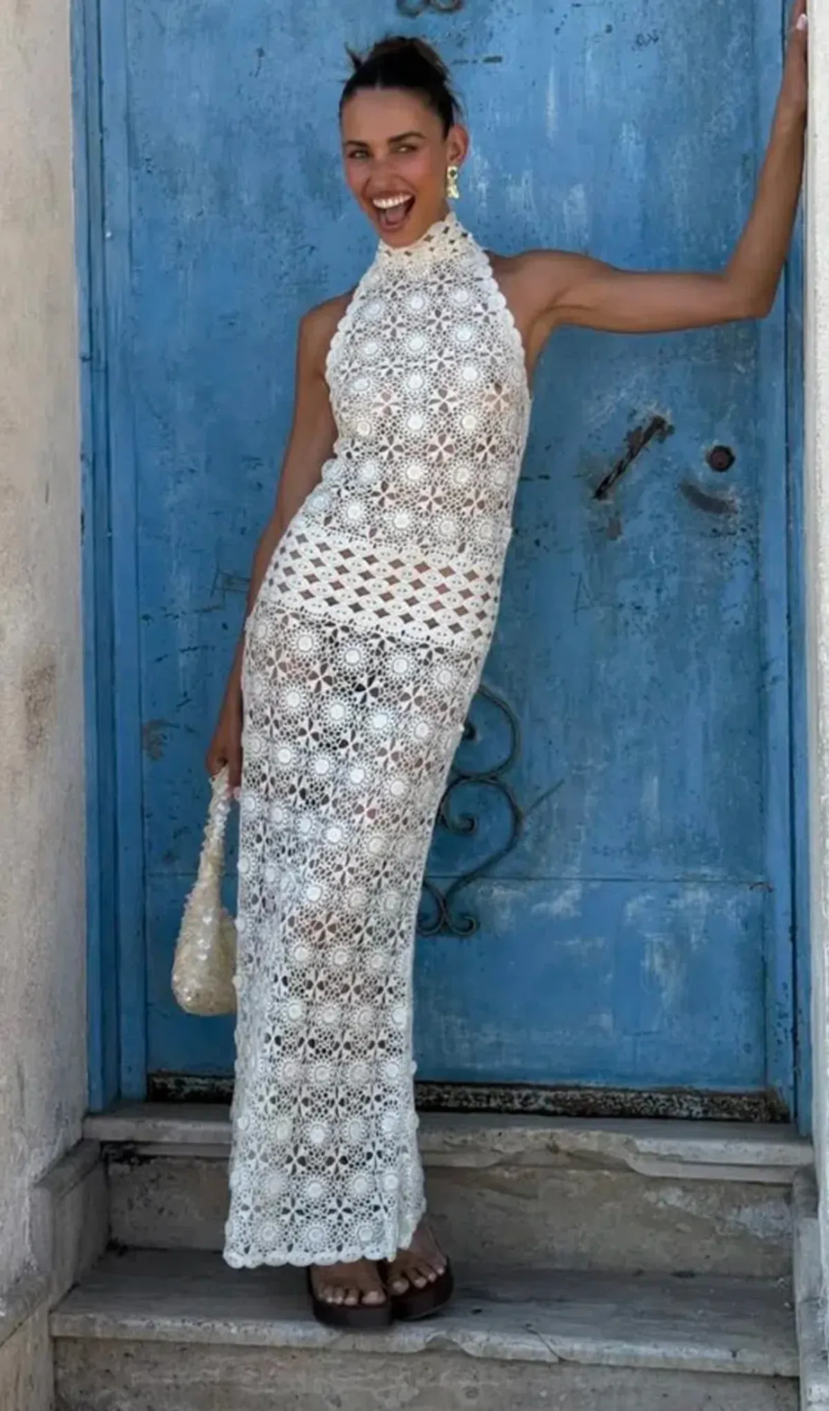 Ania Halter Maxi Dress - Image 2