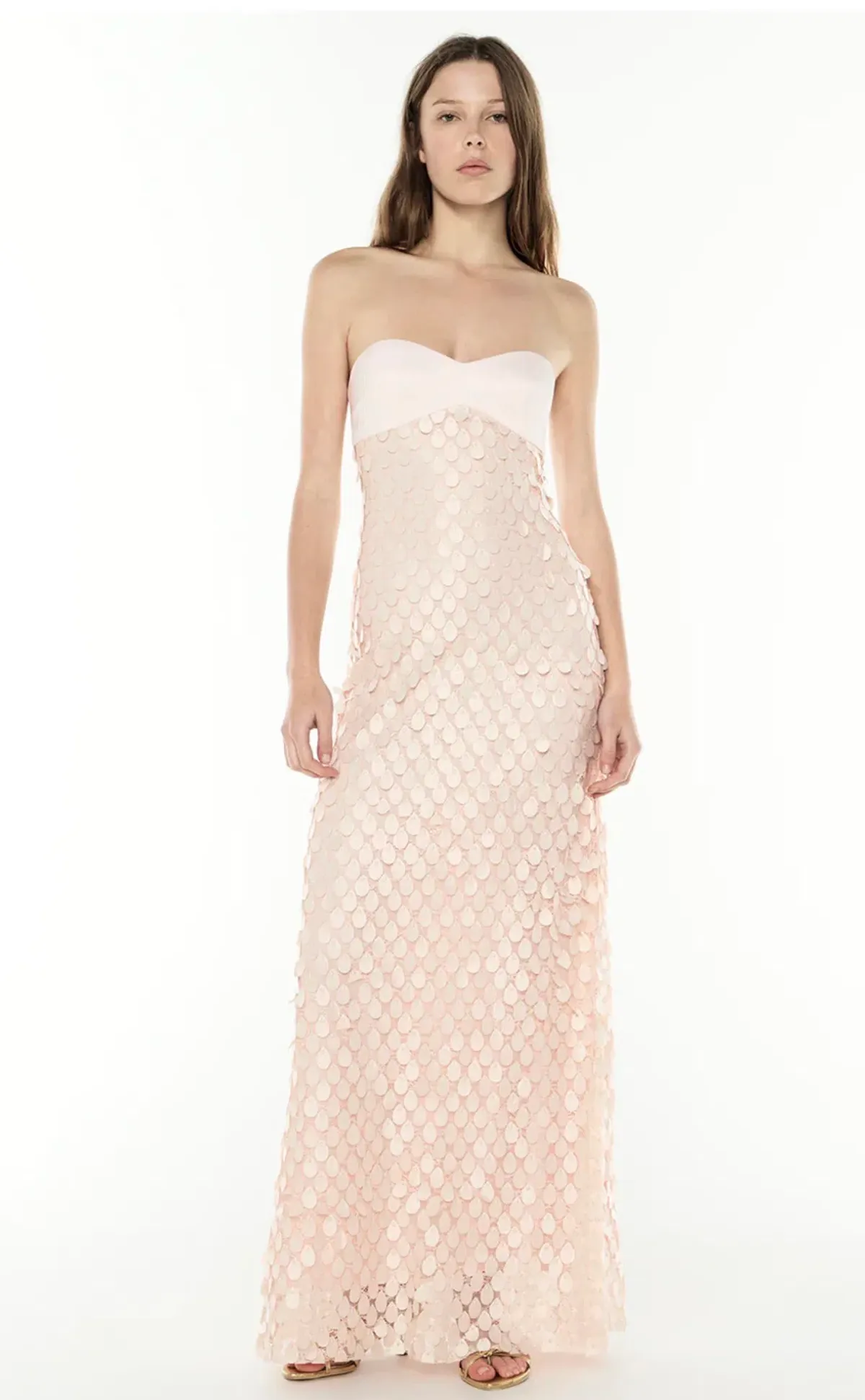 MANNING CARTEL, SUPREME EXTREME BALCONETTE DRESS, PINK - Image 1