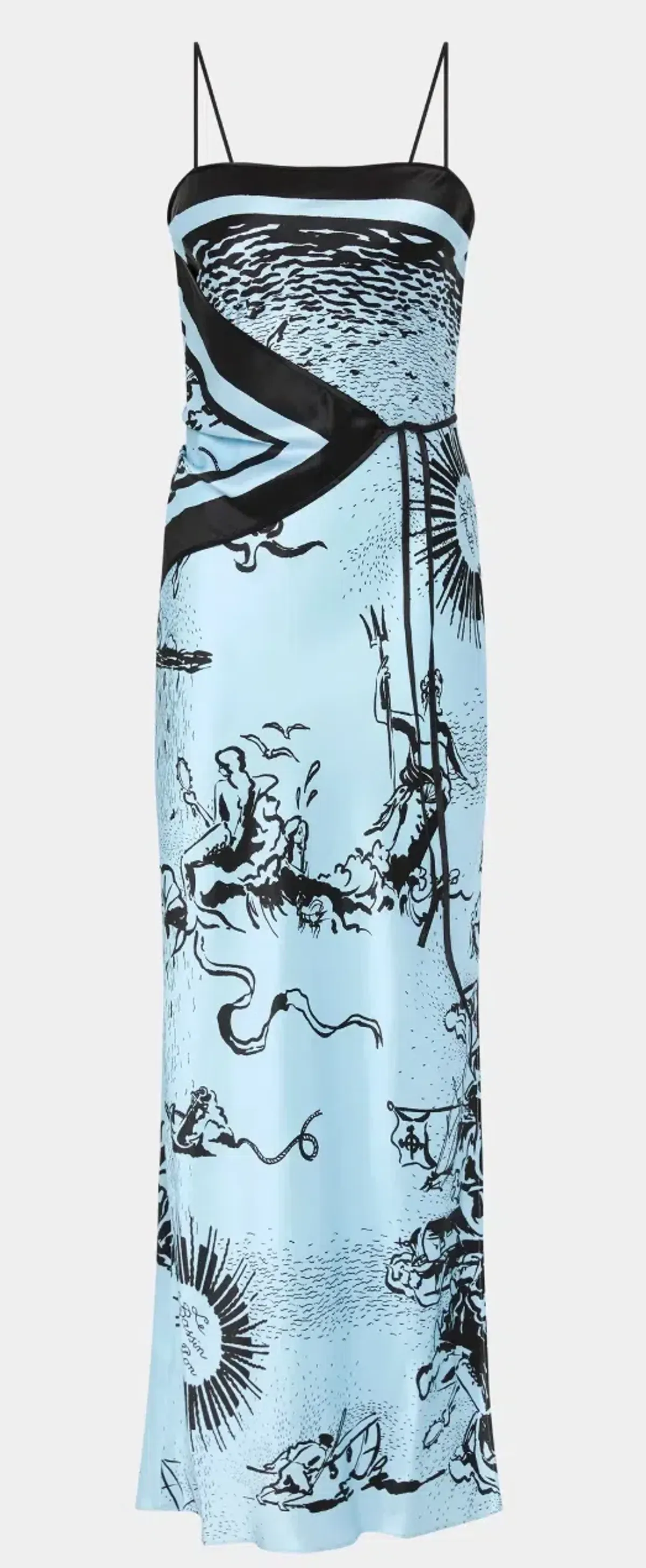 SIR THE LABEL DREAMWOOD SCARF MAXI DRESS SIZE 1 - Image 4