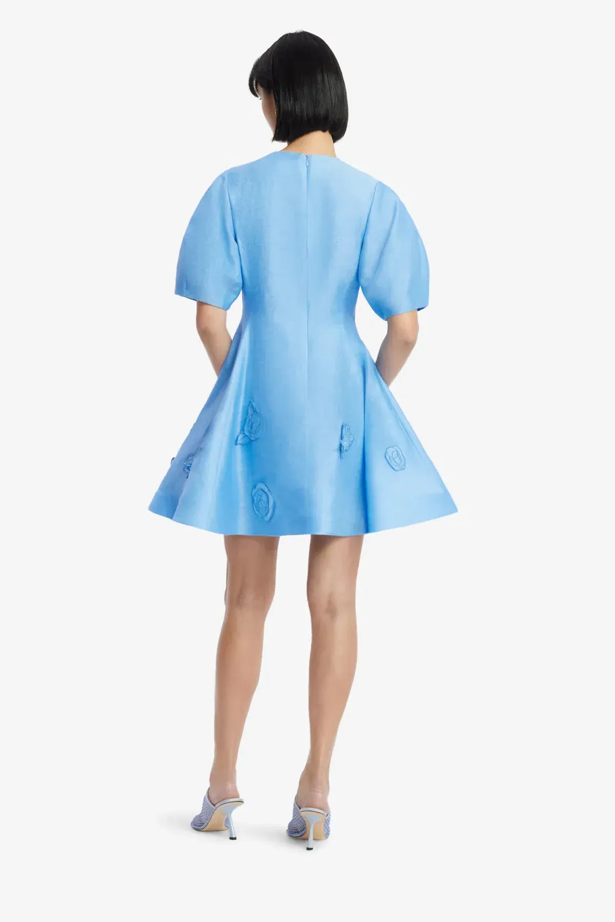 Leo Lin Simona mini dress blue 10 - Image 2
