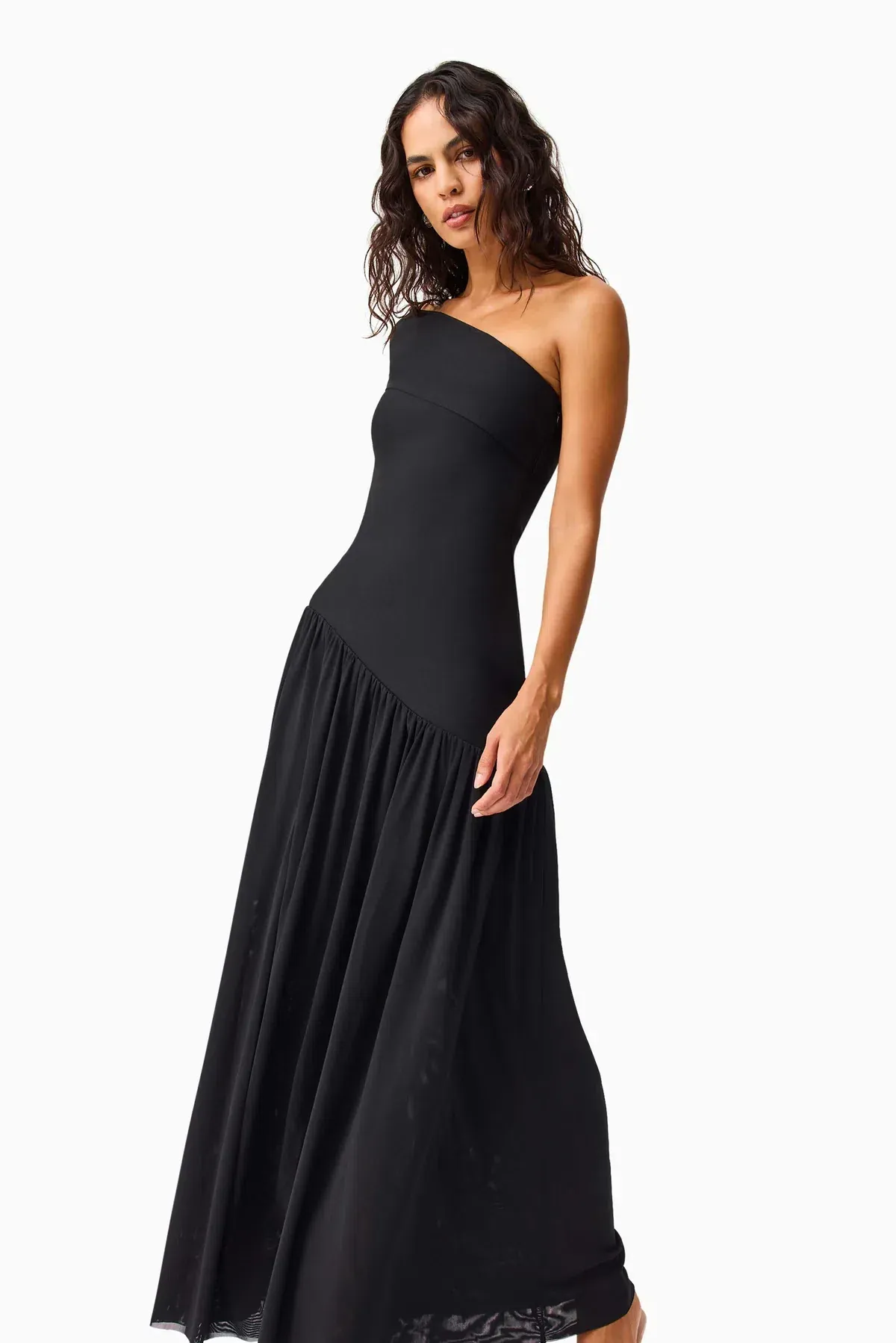 Elliatt Jesselle Off Shoulder Dress in Black Size S/AU 8 - Image 2