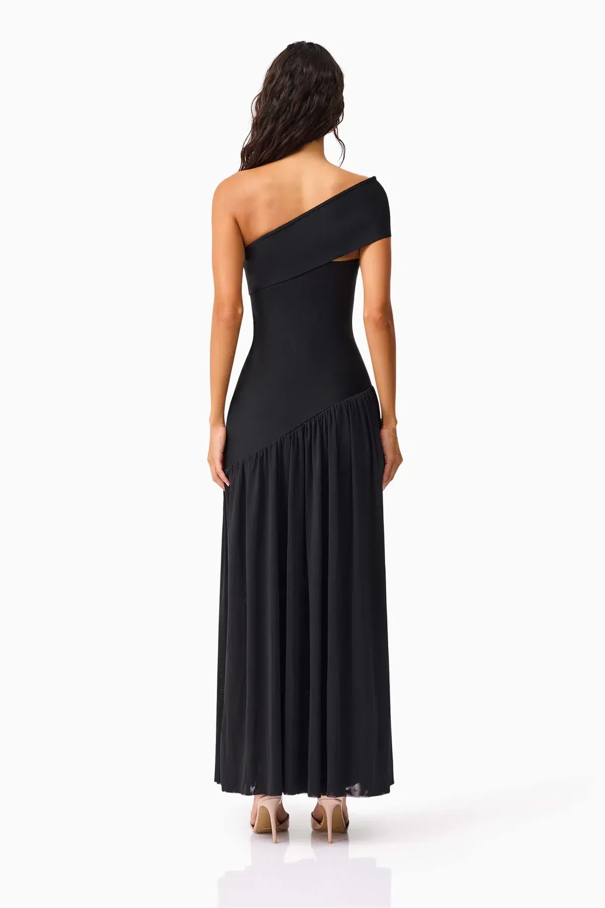 Elliatt Jesselle Off Shoulder Dress in Black Size S/AU 8 - Image 3
