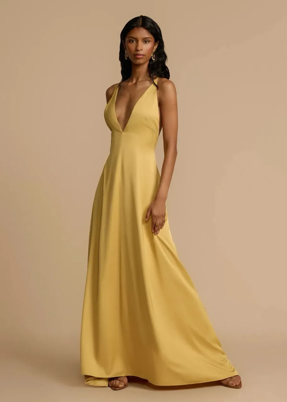 ARCINA ORI SOLEIL DRESS YELLOW SIZE 10 (M) - Image 3