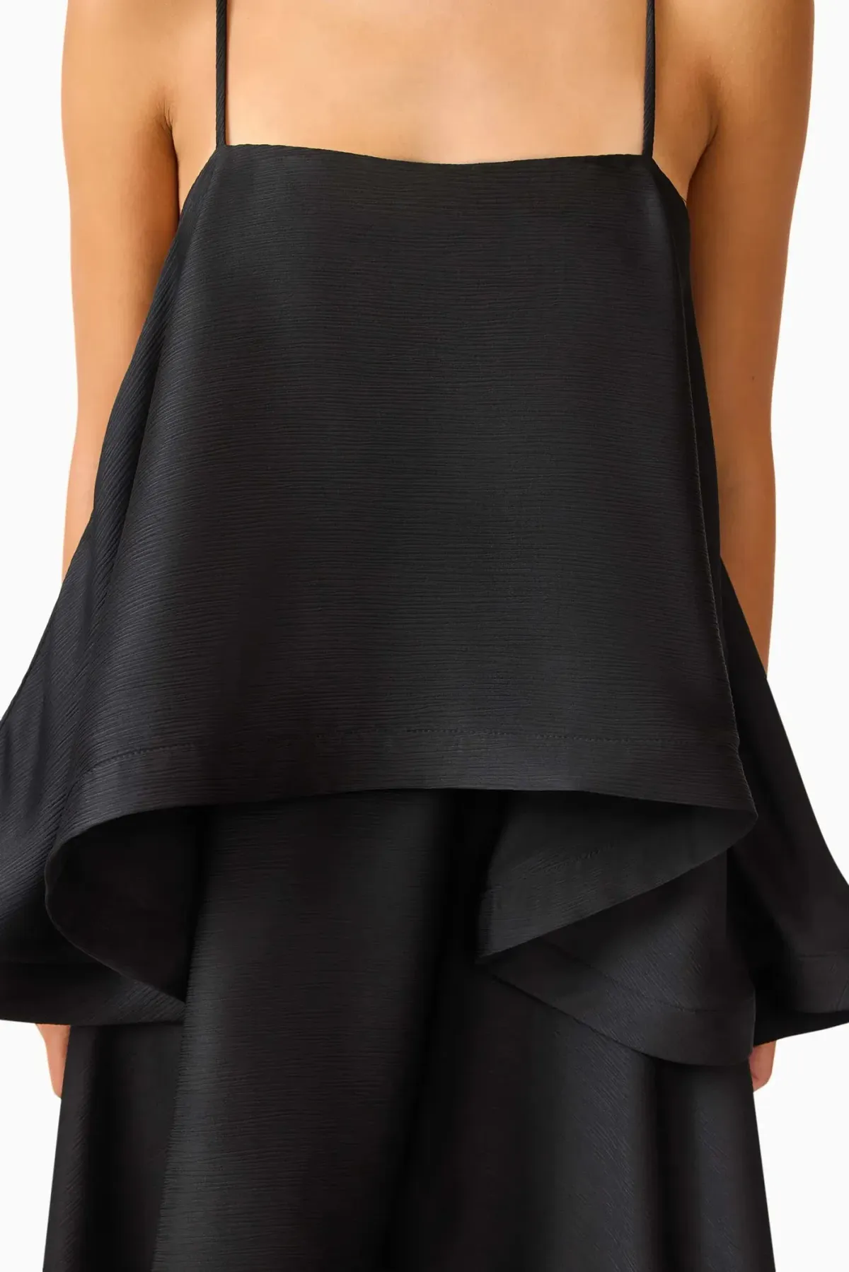 ELLIATT TILLY TIERED MAXI BLACK SIZE 8 - Image 5
