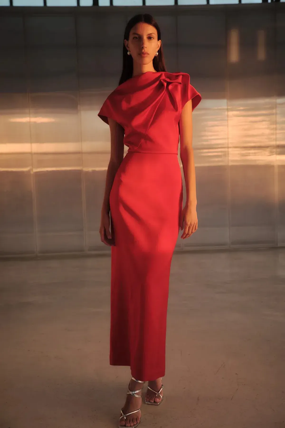 MANNING CARTELL GRAND ILLUSION MAXI RED SIZE 14 - Image 1