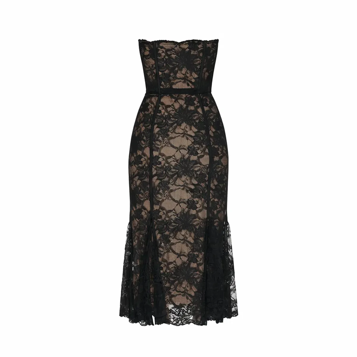 LOBA Lucienne Lace Midi Dress - Image 4