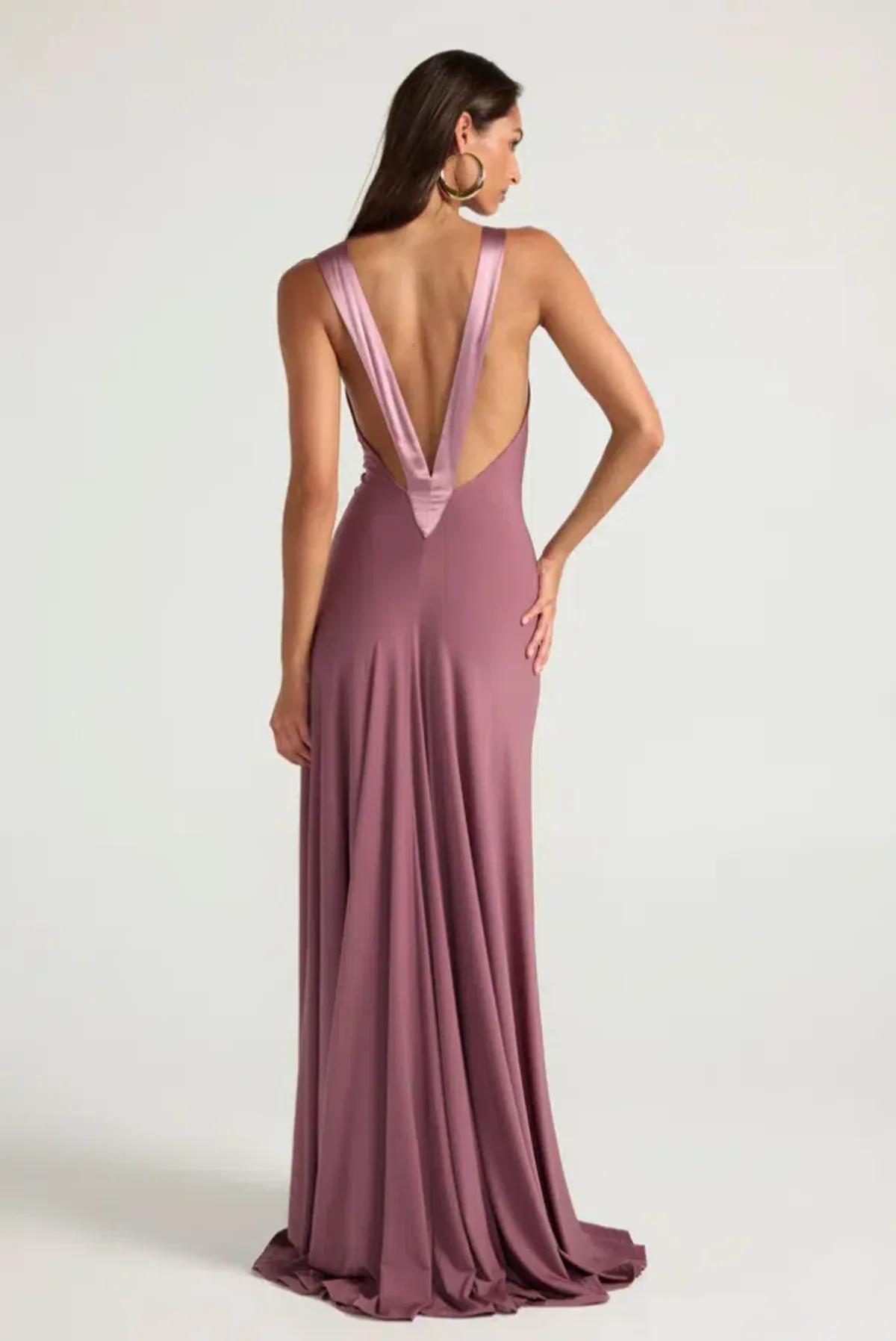 ancegria, Rosa Gown, Mauve, maxi, size 10 - Image 2