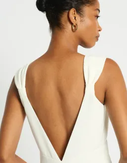New Sass & Bide ATHENA DRESS Size 8 in Ivory White - Formal Gown for rent on The Volte - image 3