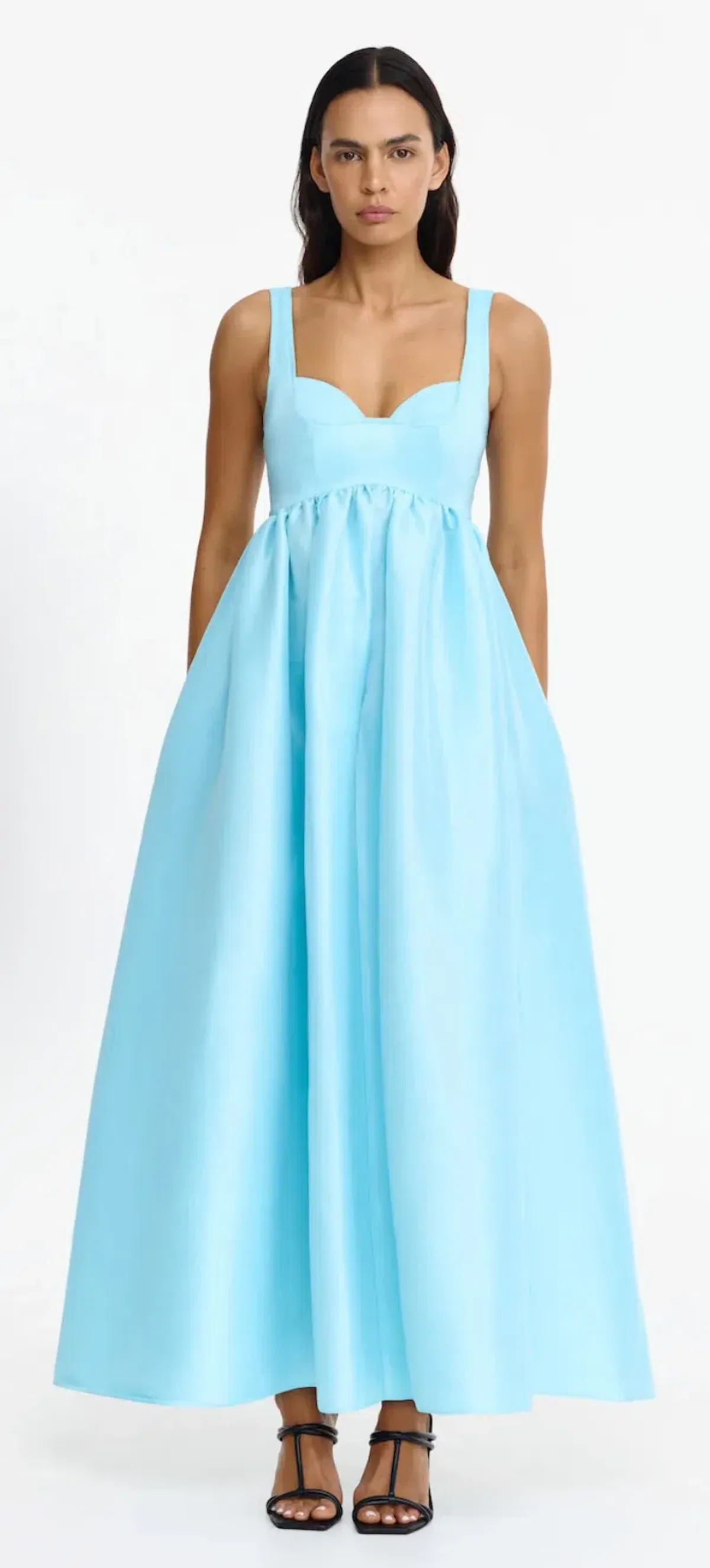 Acler- Redin Maxi Dress- Deep Sky Blue- Size 14 - Image 4