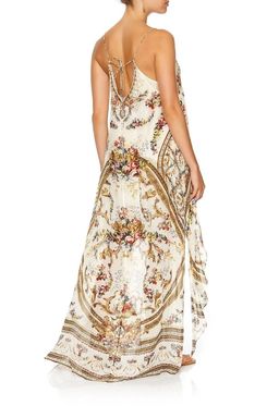 Camilla Olympe Ode Mini Dress with Sheer Overlay print Size 14 for rent on The Volte - image 3