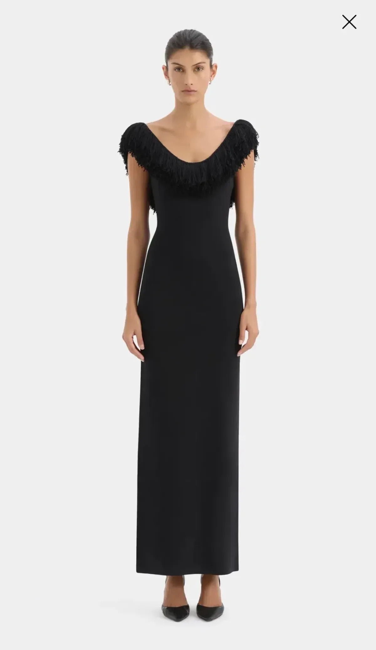 SIR MARCELLINE FRINGE GOWN - Image 1
