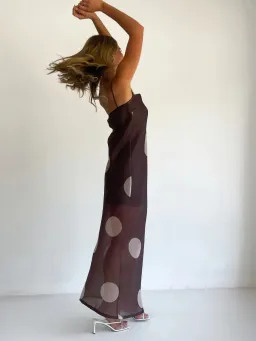 Coco & Lola By Nicola Mila Maxi Choc Polka / Size 16 for rent on The Volte - image 2