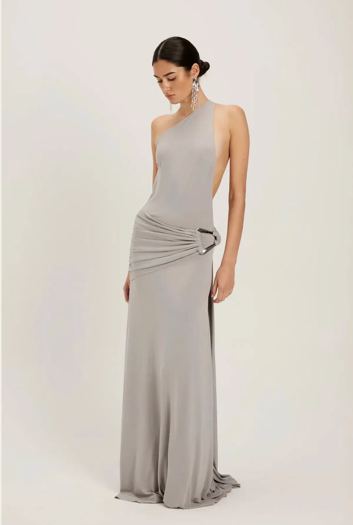 Ance Gria Gaia gown - Silver M - Image 2