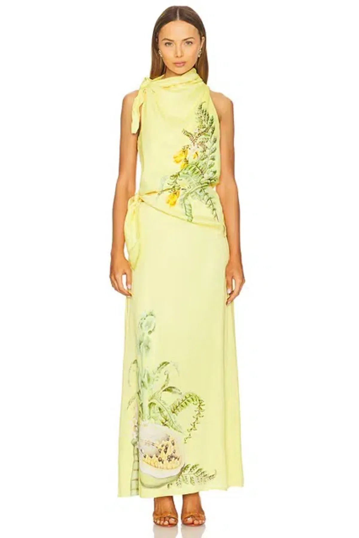ALEMAIS Sol Silk Top and Skirt Set Size 8 & 10 AU - Image 13