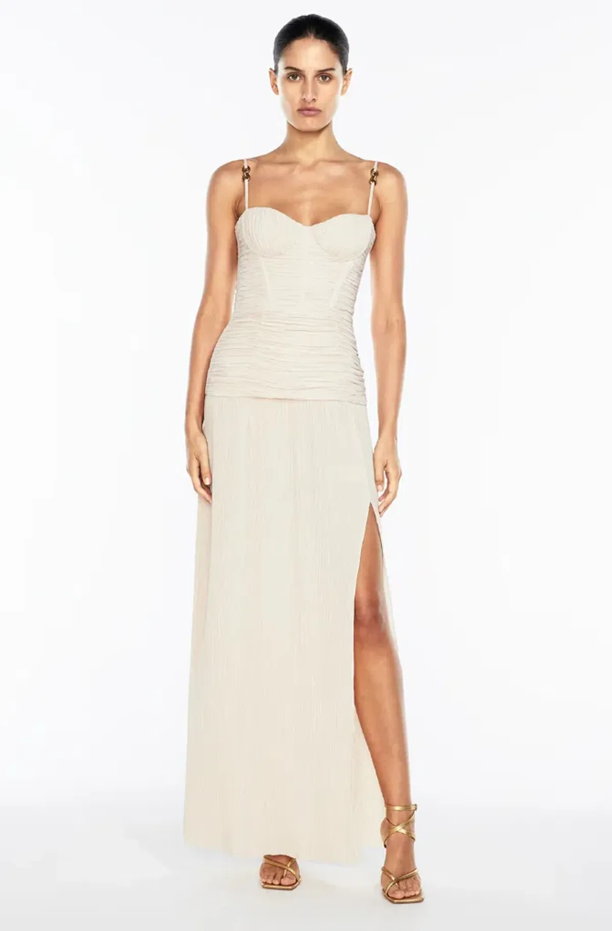 Manning Cartell Double Time Pleat Dress Size 12 - Image 4