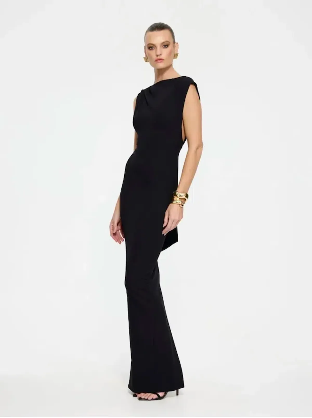 Effie kats audrey gown in black size 6/xs - Image 2