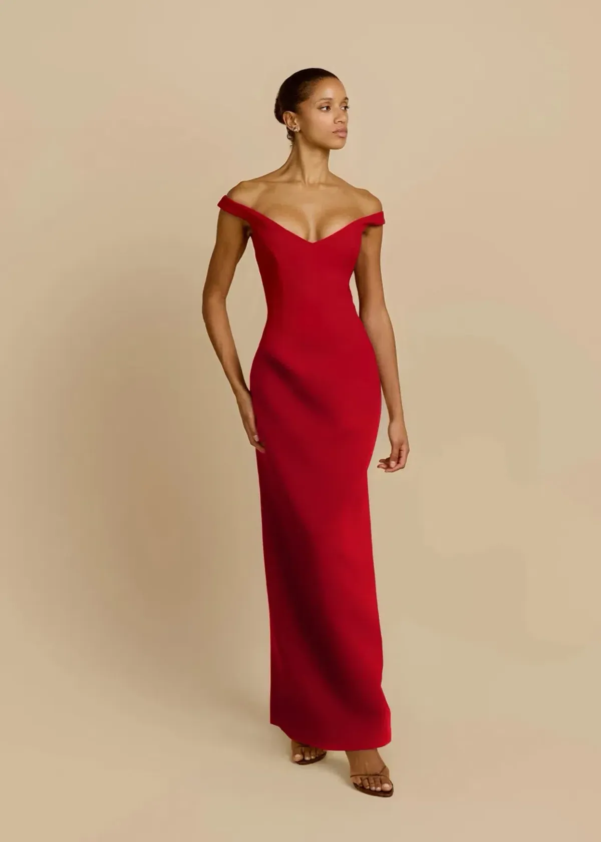 Arcina Ori Ellery Dress in Red Size M/ AU 10 - Image 2