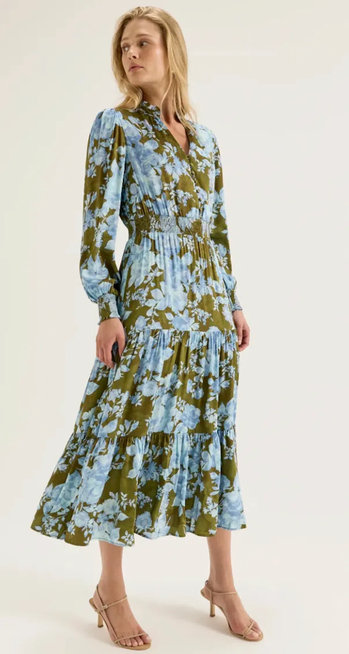 Review Primrose Bloom Midi Dress (Size: 6) - Image 1
