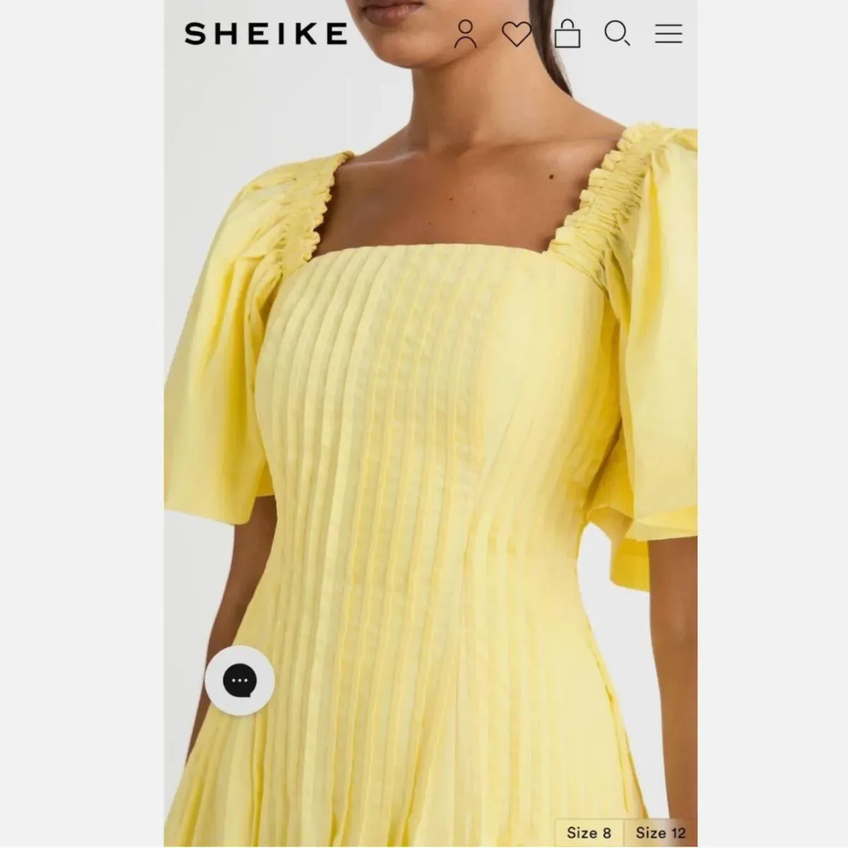 Sheike Collette Midi Dress (Size: 8) - Image 2