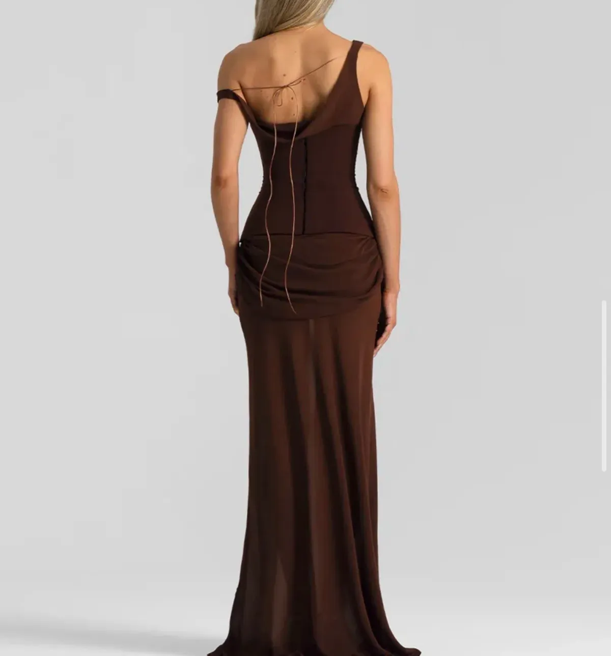 Natalie Rolt Cadence Gown Espresso Size 0 - Image 3