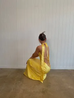 I am Deliah Margot Maxi Daffodil Size xSmall for rent on The Volte - image 3