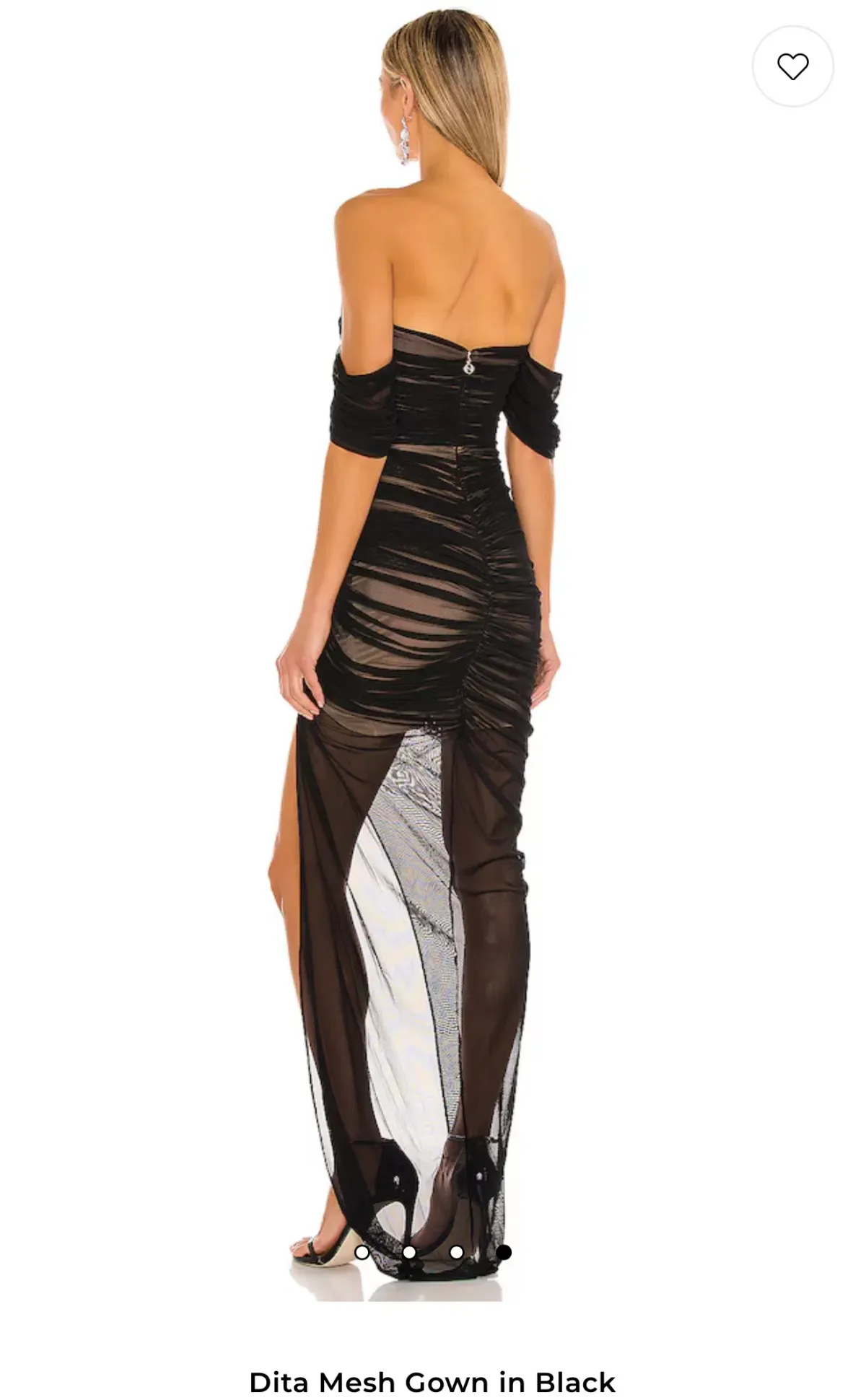 Nookie Dita mesh gown  - Image 3