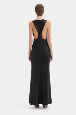 Sir the Label Montparnasse Gown - Black - s0 for rent on The Volte - image 2