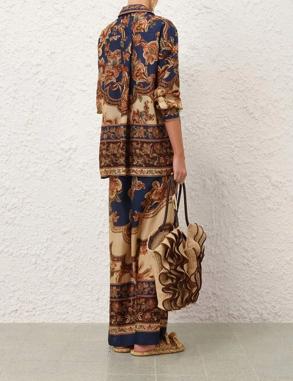 Zimmermann Aster Relaxed Shirt and Pants set - size 0/1 - Image 2