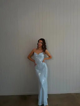 Suboo Luca Sequin Maxi Dress Size Small for rent on The Volte - image 2
