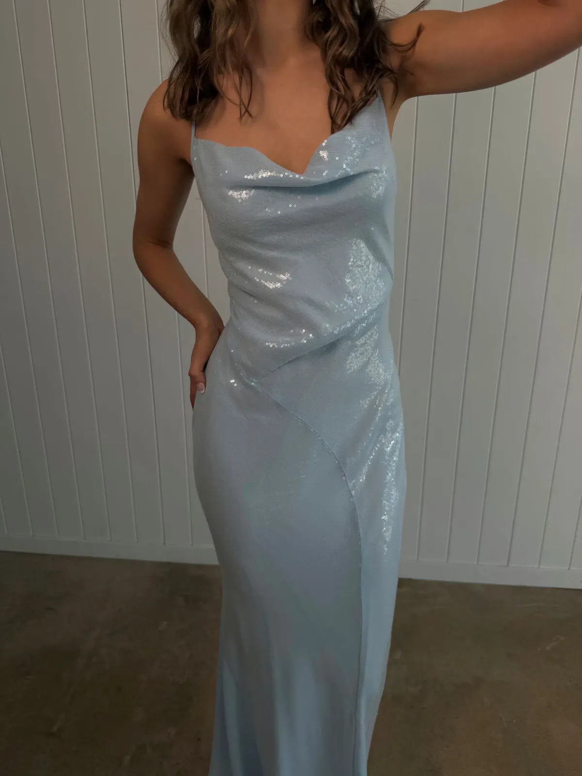 Suboo Luca Sequin Maxi Dress Size Small - Image 3