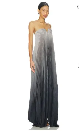 Lidee Black Tie Gown in Smoke Ombre Size 12 for rent on The Volte - image 1