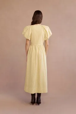 Lovaan Rose Dress Daffodil Size 8 for rent on The Volte - image 2