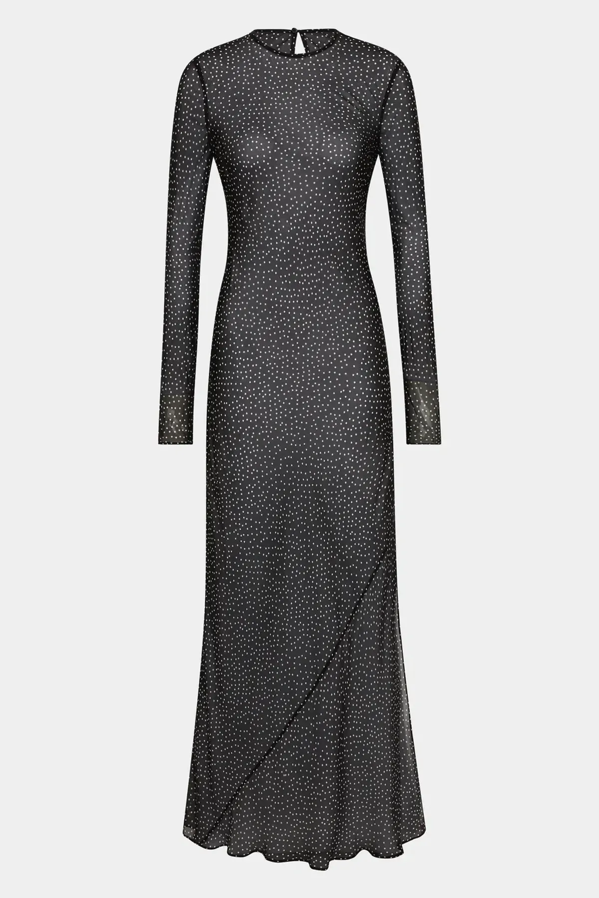 Sir the Label Lisander Long Sleeve Dress Polka Dot Nero Size 1 - Image 6