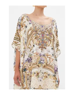 Camilla Short Round Neck Kaftan Palazzo Play Date size one size  for rent on The Volte - image 3