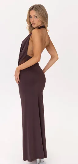 Calani Noe Dress (Chocolate) - Size XS for rent on The Volte - image 2