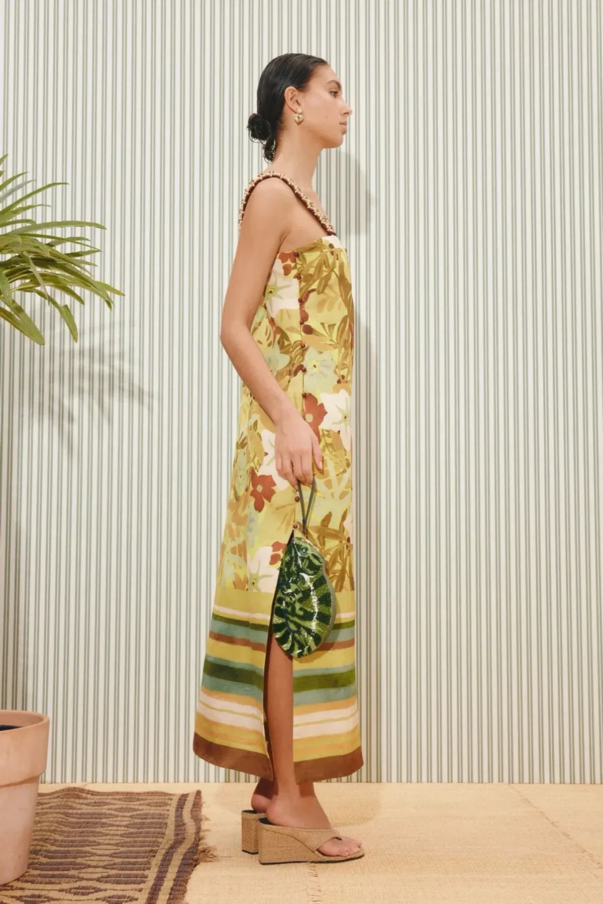 Alemais Maxi Midi Dress Size 10 - Image 3