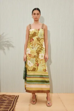 Alemais Maxi Midi Dress Size 10 for rent on The Volte - image 1
