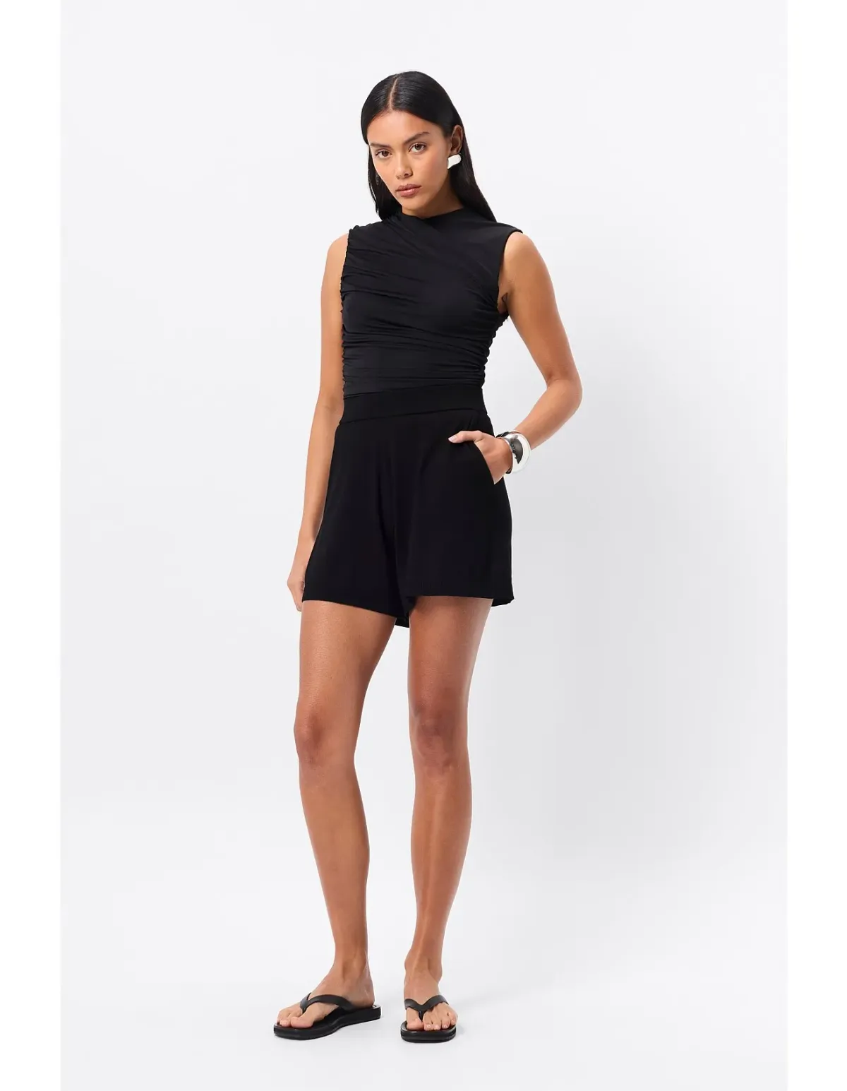 Mossman Once Again Knit Short Black Size 10 - Image 2