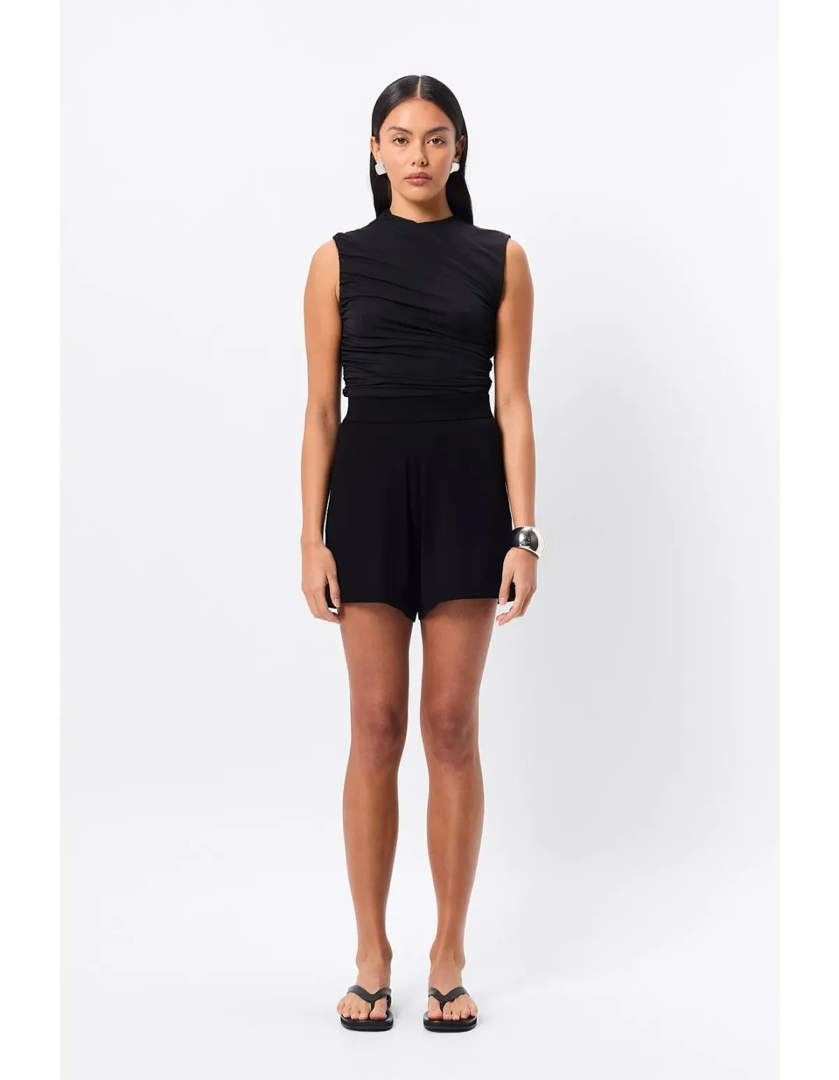 Mossman Once Again Knit Short Black Size 10 - Image 4