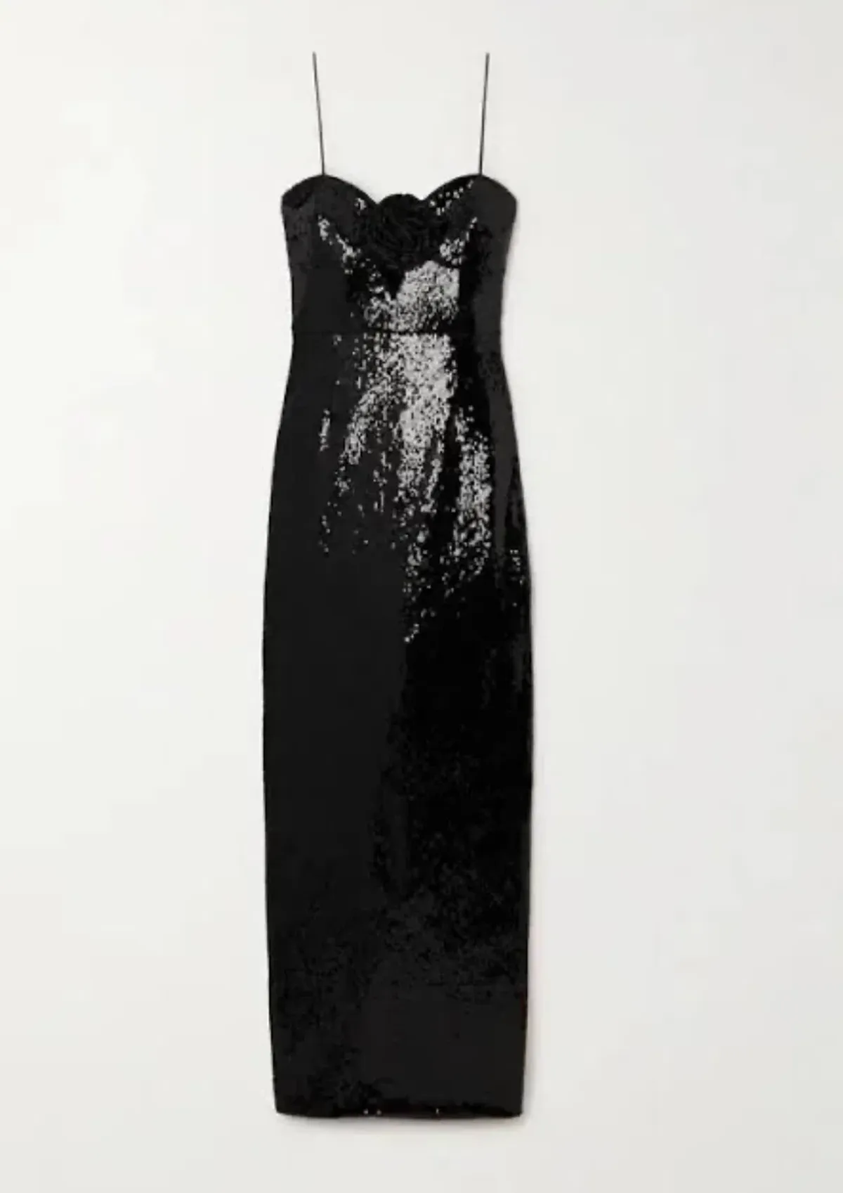 REBECCA VALLANCE DENISE GOWN BLACK SIZE 6 - Image 3