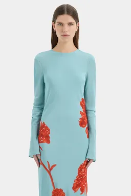 Sir Amelie Long Sleeve Maxi Dress 8 for rent on The Volte - image 2