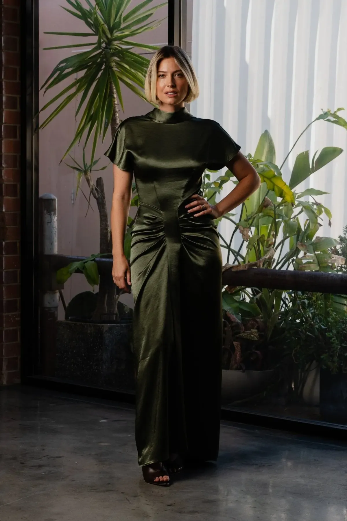 One Fell Swoop Lucent Maxi – Satin Thicket Size 10 - Image 10