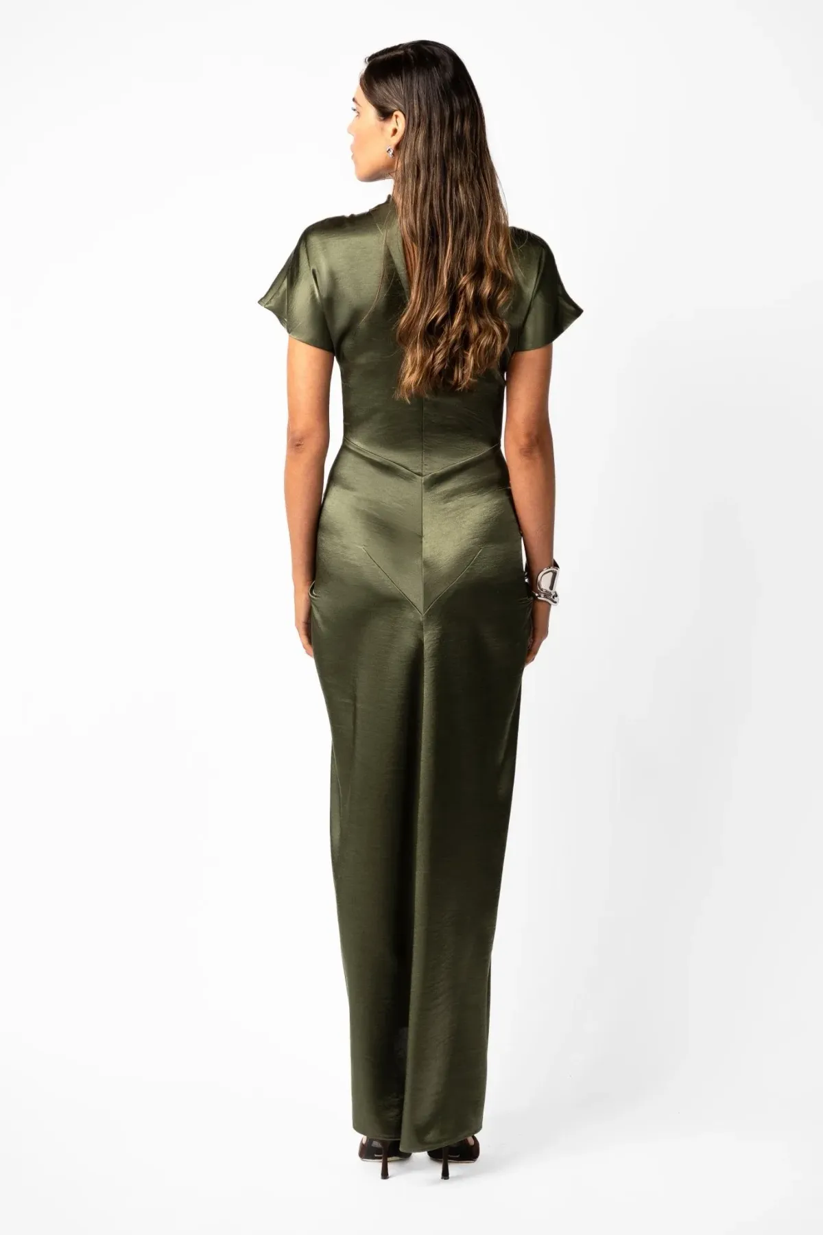 One Fell Swoop Lucent Maxi – Satin Thicket Size 10 - Image 4