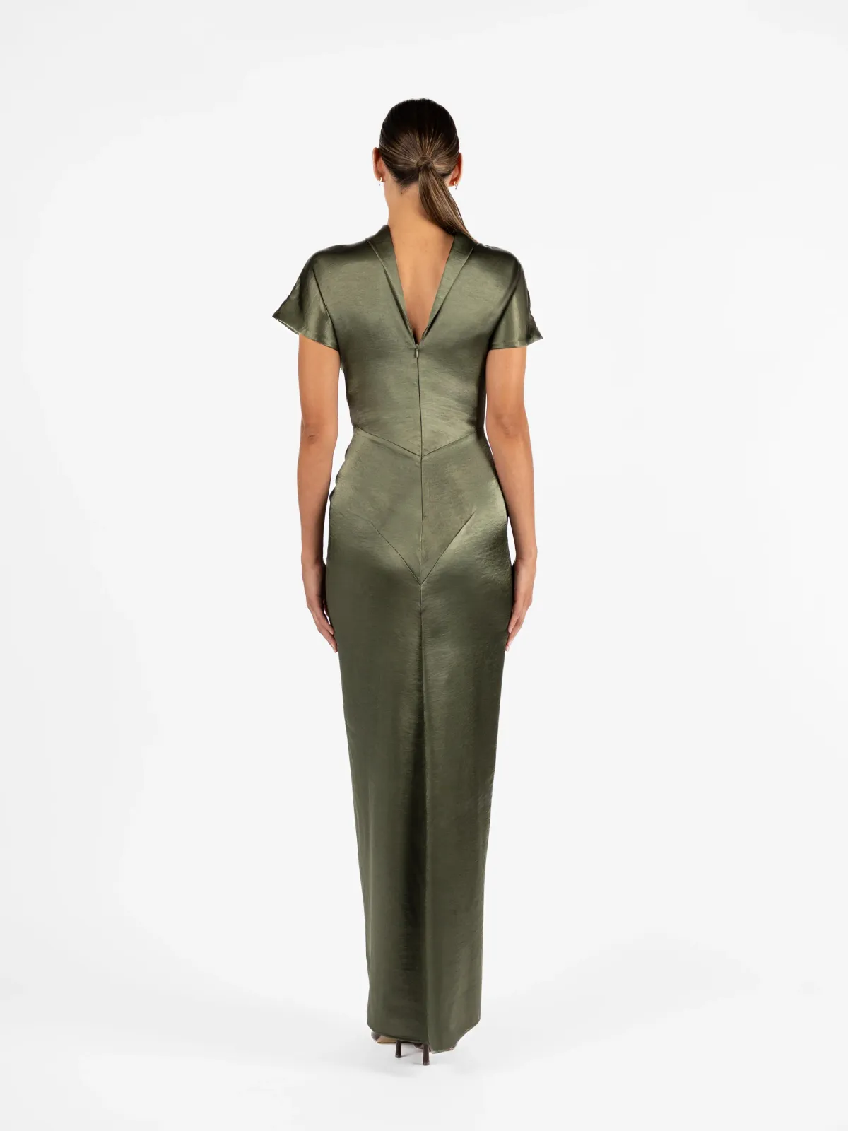 One Fell Swoop Lucent Maxi – Satin Thicket Size 10 - Image 9