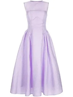Rachel Gilbert Sophia Midi Dress Lilac Size AU 12 for rent on The Volte - image 1