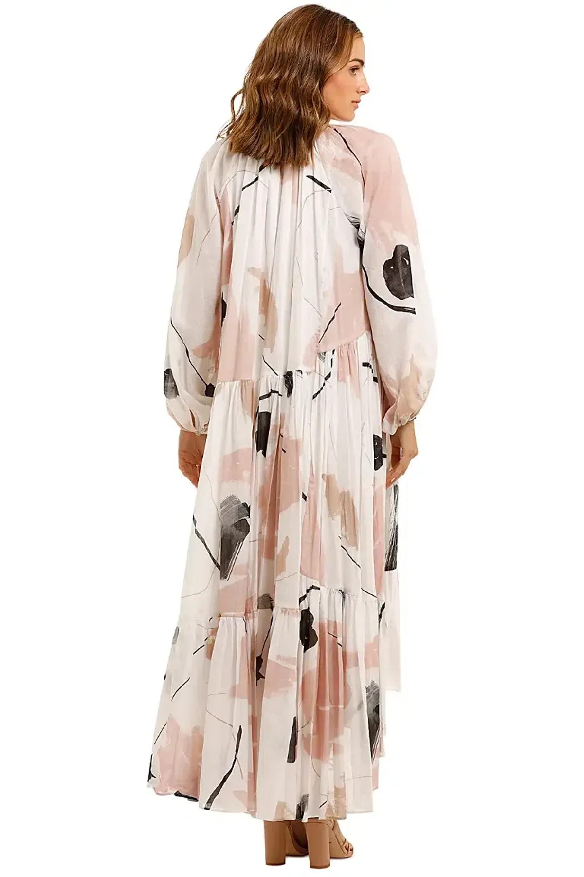 AJE Serenity Smock Maxi Dress - Image 3