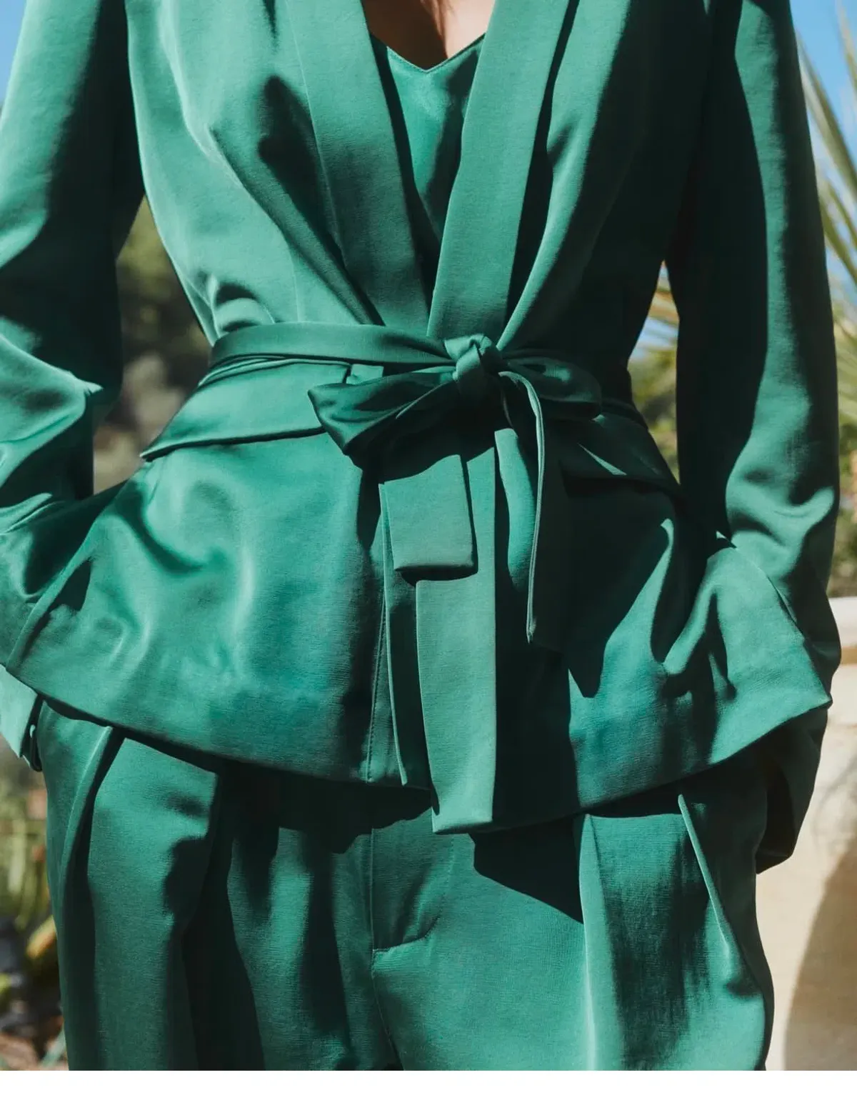 Scotch & Soda - Green Silk Suit 12 - Image 4
