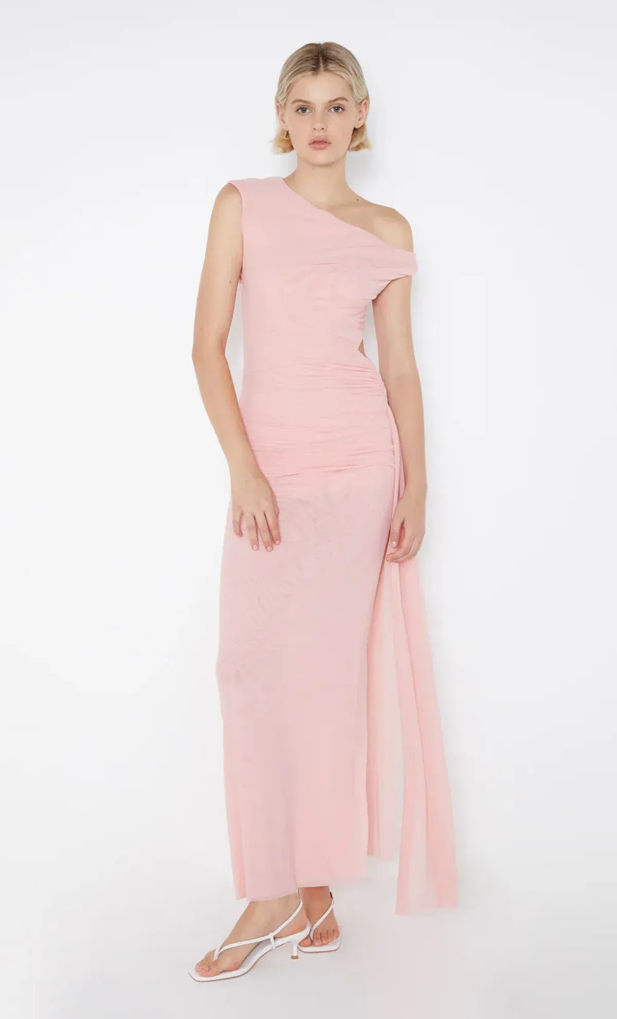 Bec & Bridge Victoria Asymmetrical Dress Pink Size 12 - Image 1